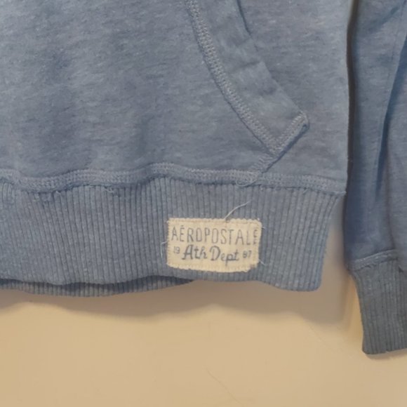AEROPOSTALE | Girls Hoodie Blue Size Small - Picture 5 of 7
